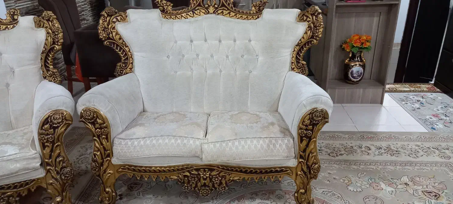 مبل سلطنتی|مبلمان خانگی و میز عسلی|سنگر, |دیوار