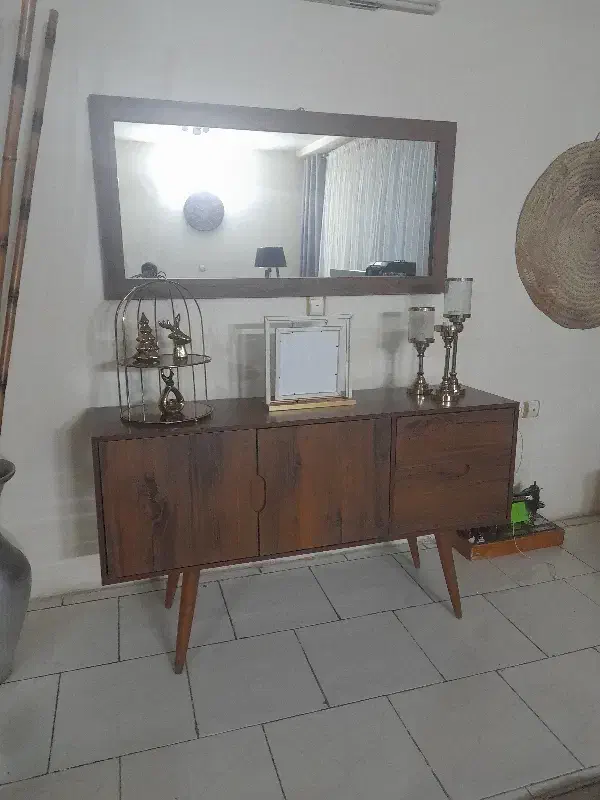 آینه کنسول|بوفه، ویترین، کنسول|گلبهار, شهر جدید گلبهار|دیوار