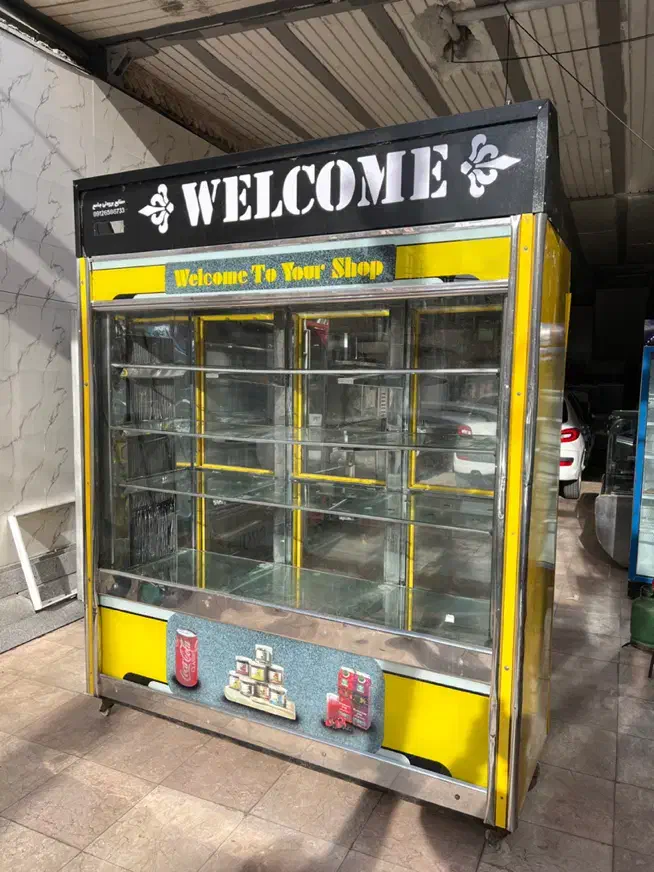 یخچال ایستاده شش درب دوطرف نما درحد نو|فروشگاه و مغازه|نسیم‌شهر, |دیوار