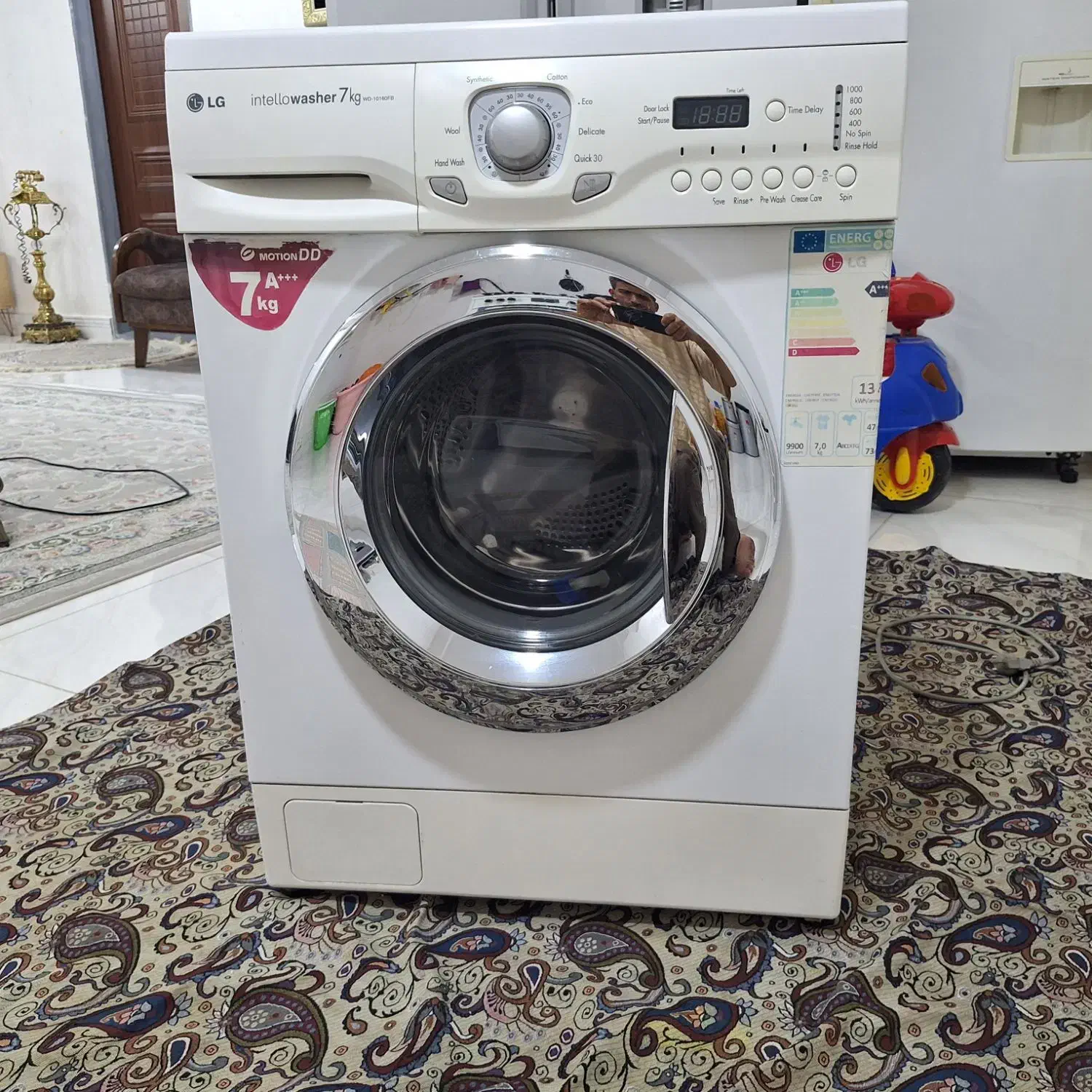 لباسشویی ۷کیلو الجی|ماشین لباسشویی و خشک‌کن لباس|تکاب, |دیوار