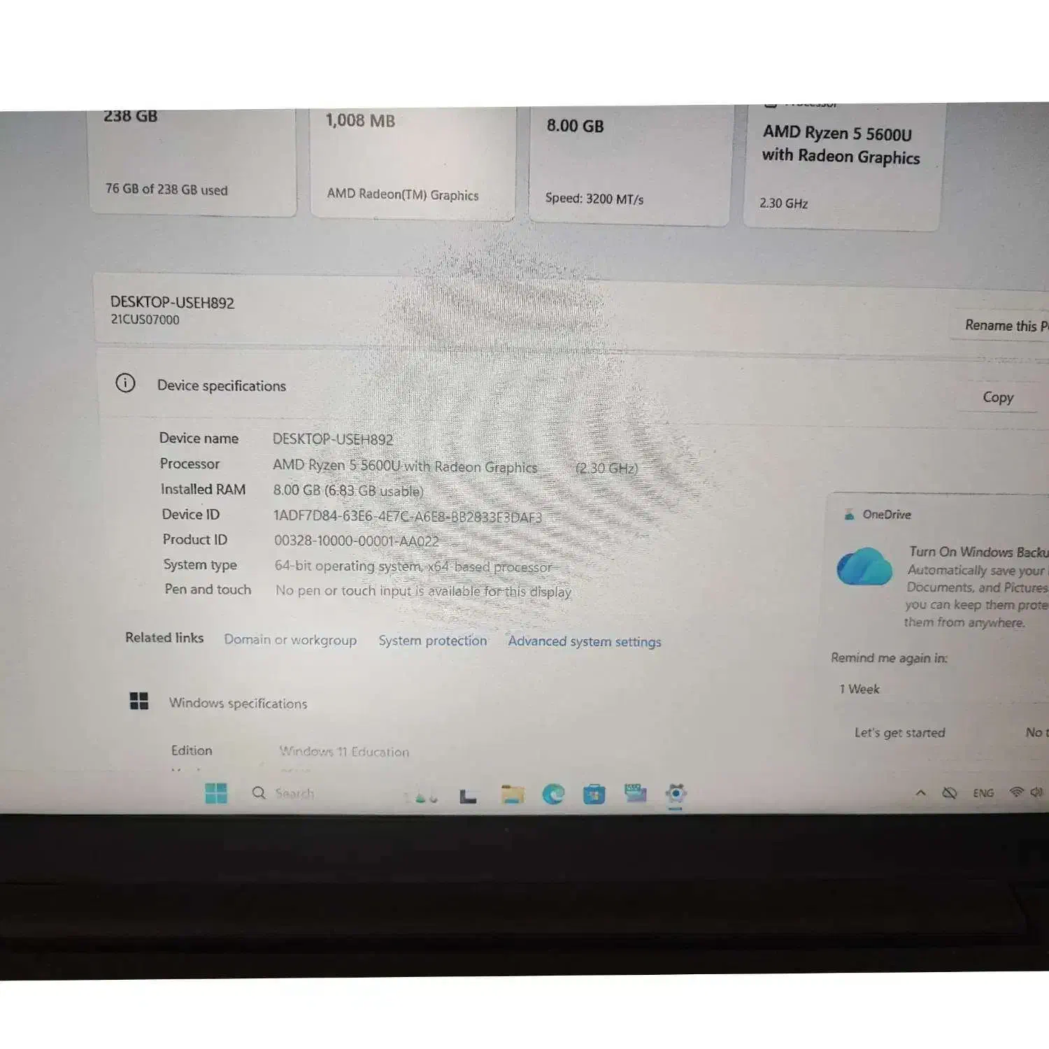 Lenovo لنوو k14 درحد i5 نسل 12 ryzen 5 5600u|رایانه همراه|تبریز, |دیوار