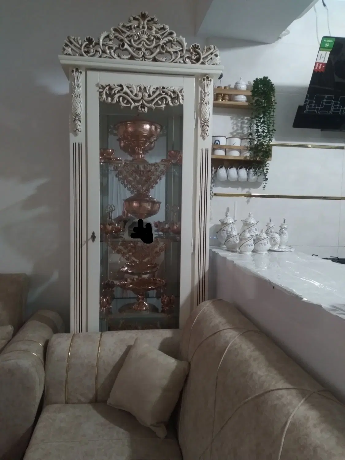 بوفه|بوفه، ویترین، کنسول|زنجان, |دیوار