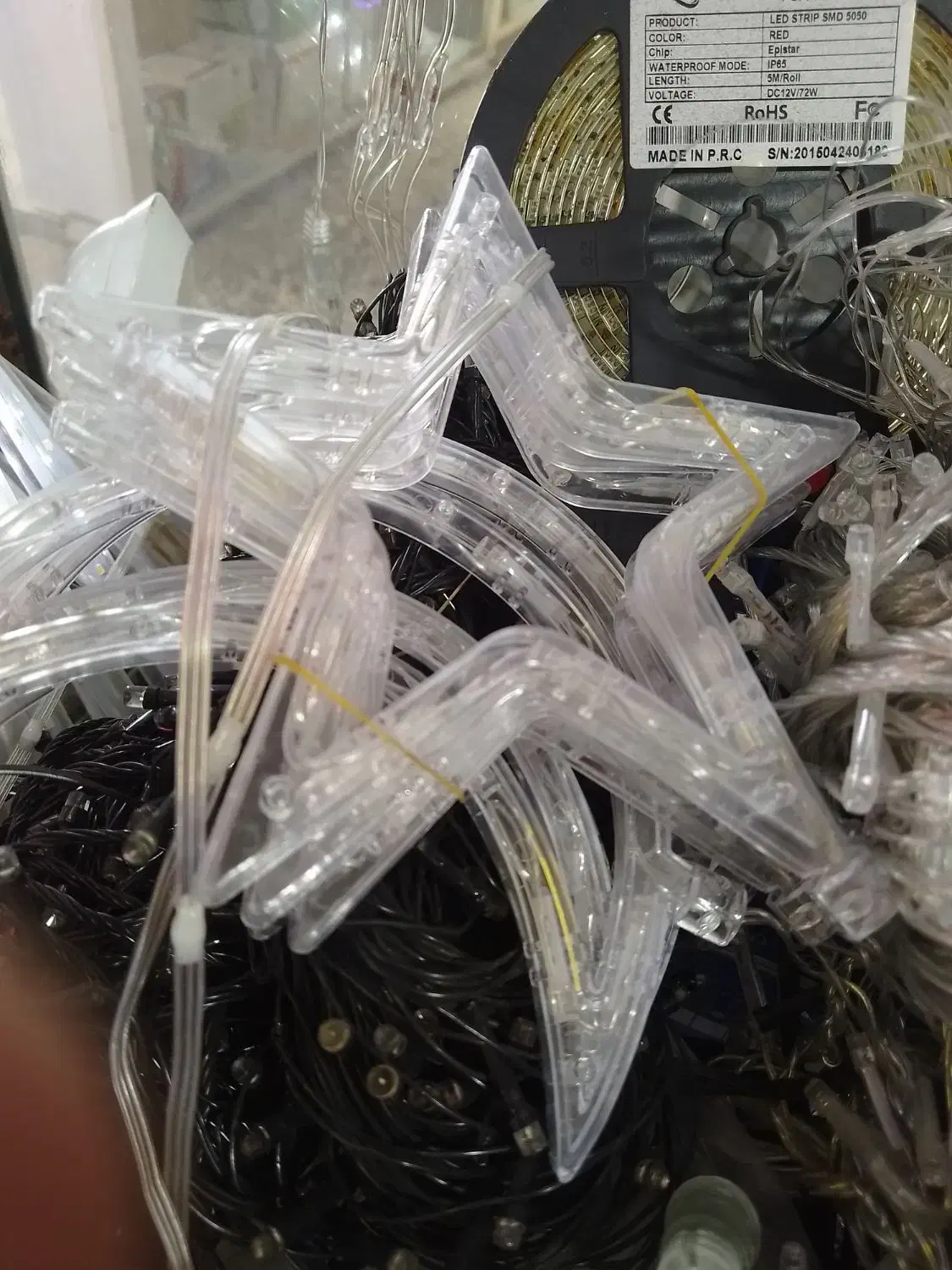 ریسه پرده ای ماه وستاره|ریسه و چراغ تزئینی|تهران, لاله زار|دیوار