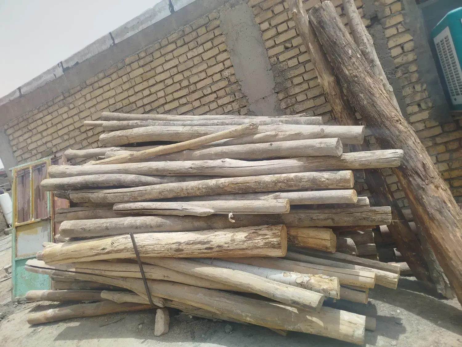 خریدار انواع چوب بید صنوبر باغی و تیرسقفی نقدی|خدمات باغبانی و درختکاری|الیگودرز, |دیوار