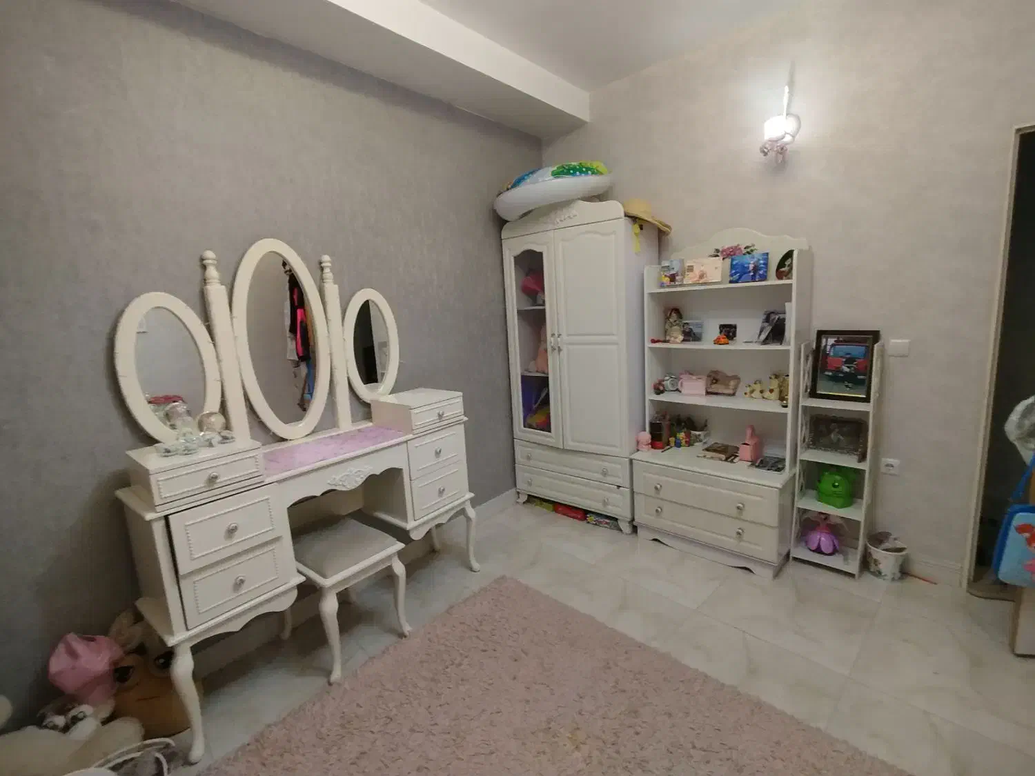 سرویس خواب کامل کودک|تخت و سرویس خواب|ماسال, |دیوار