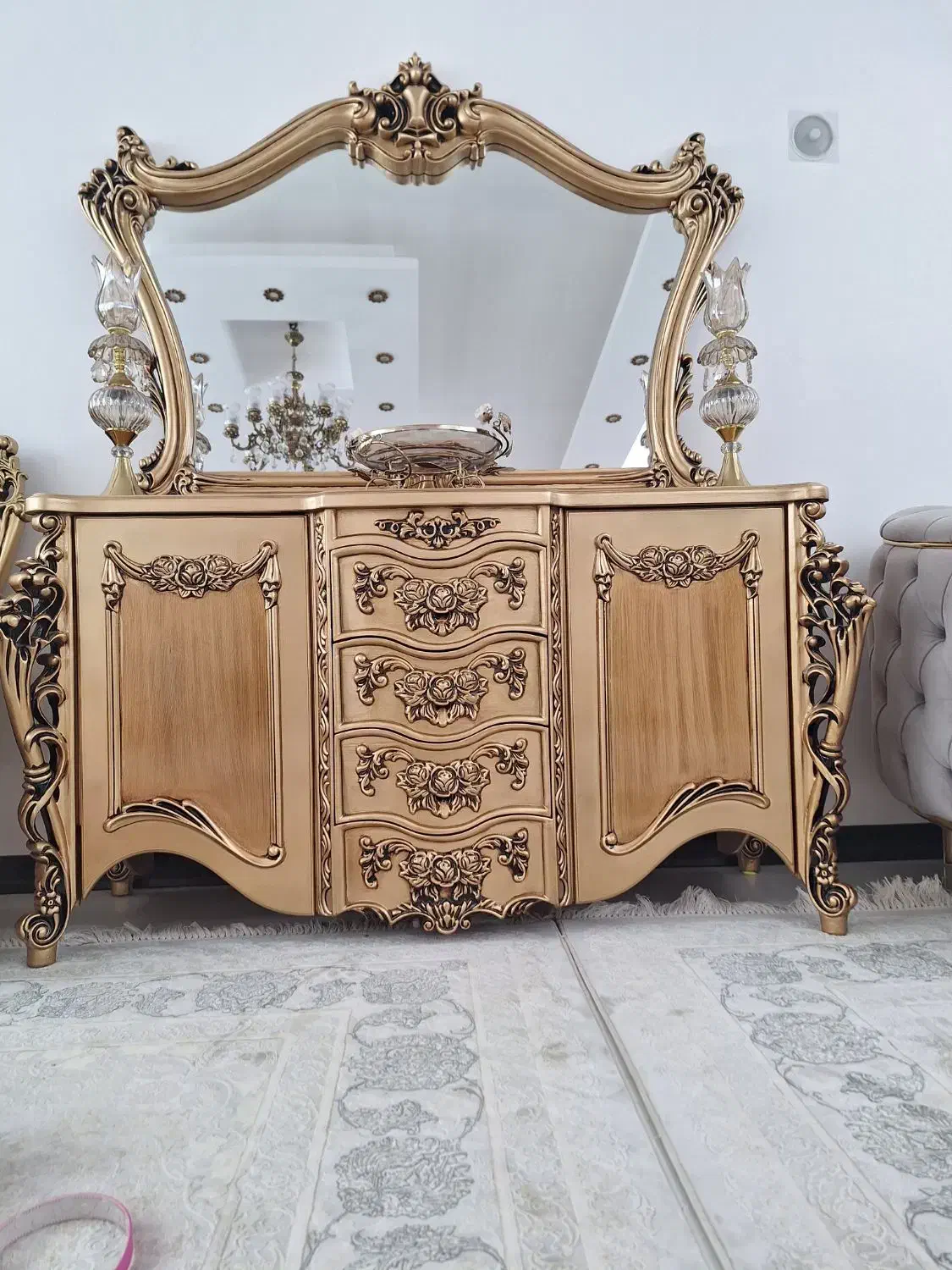 کنسول چوبی شیک|بوفه، ویترین، کنسول|قم, شاه ابراهیم|دیوار