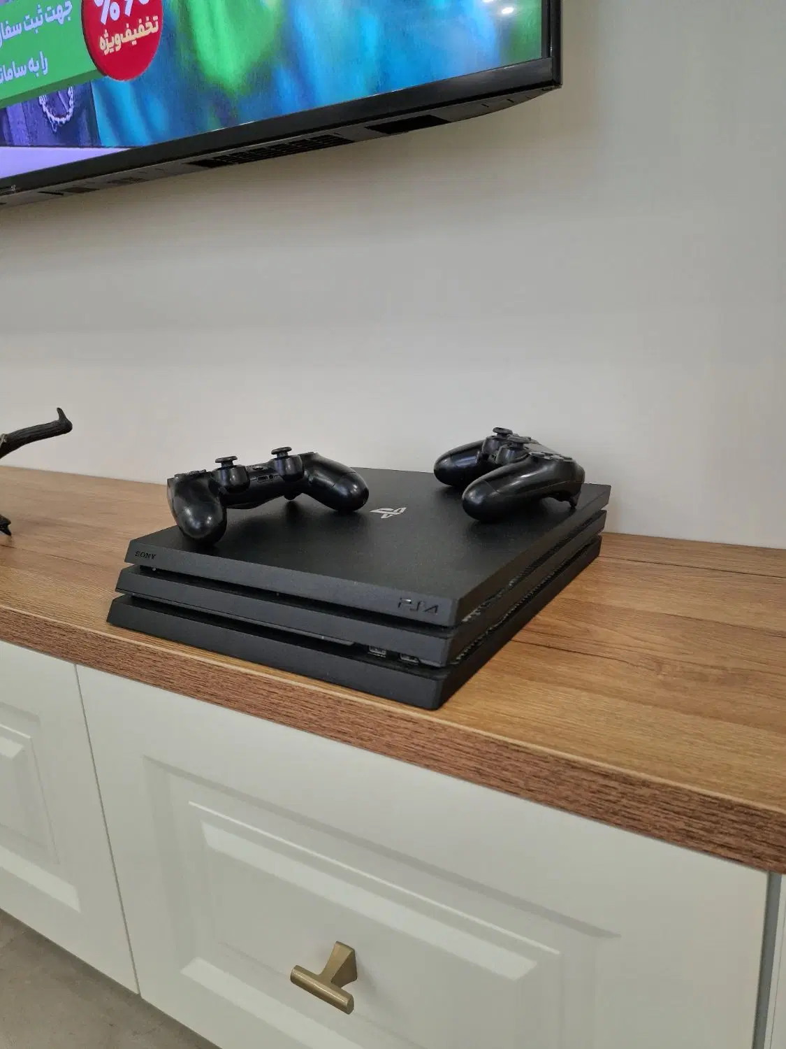 ps4 pro ۲ دسته کپی خور ورژن ۱۲ ۱ ترا|کنسول، بازی ویدئویی و آنلاین|تهران, حافظیه|دیوار