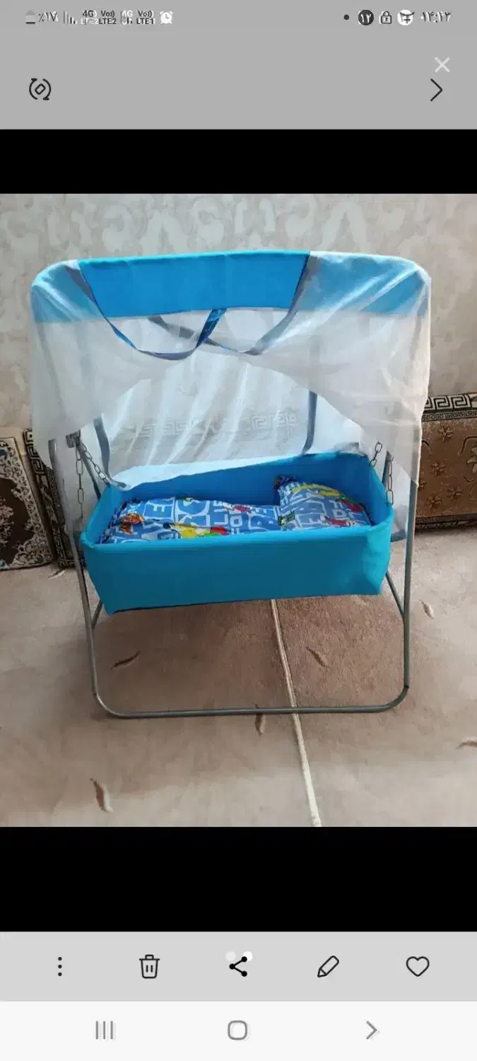 گهواره سالم نوزاد|اسباب و اثاث بچه|خرمدره, |دیوار