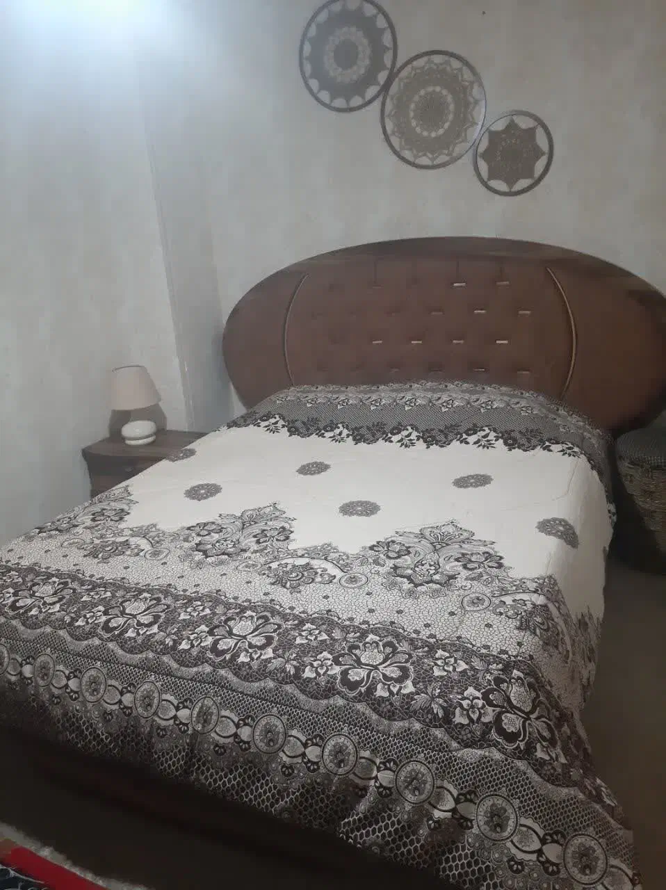 روتختی دونفره نو رنگ کرم نخودی|سرویس روتختی|کرج, شهرک ولیعصر|دیوار