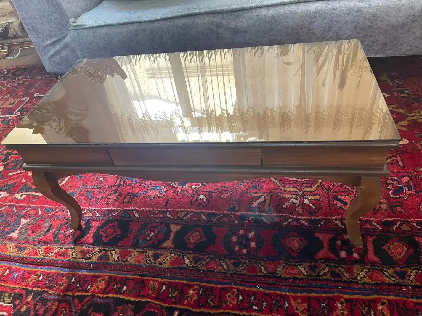 جلو مبلی چوبی|مبلمان خانگی و میز عسلی|تبریز, |دیوار