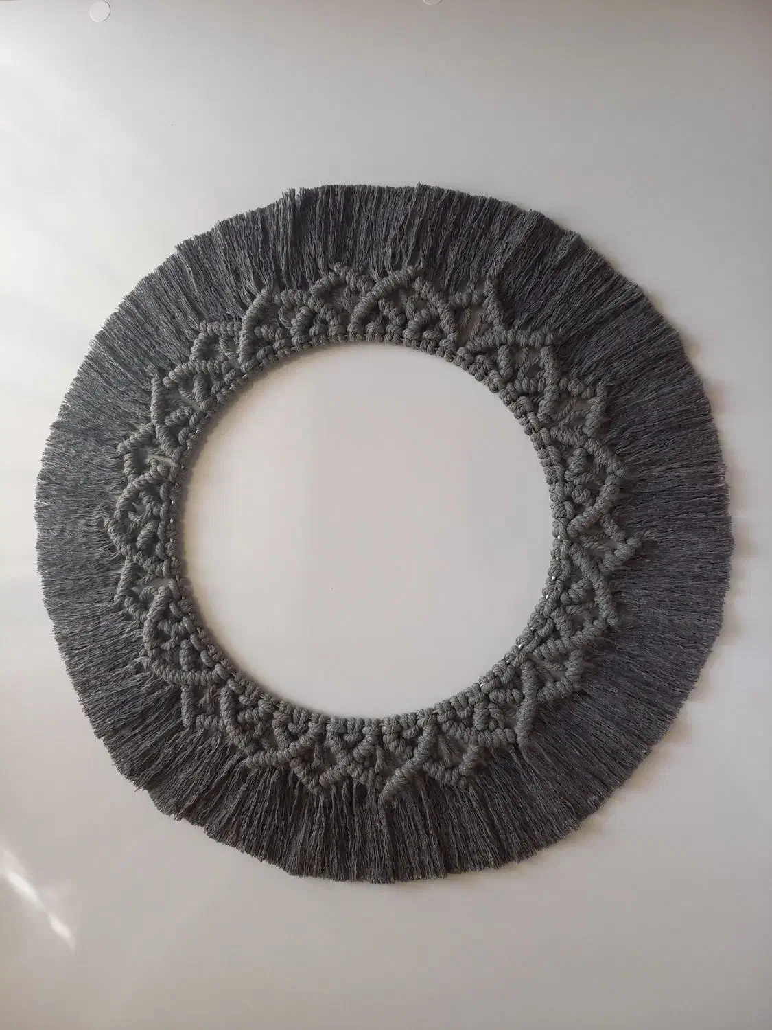 قاب آینه مکرومه|آینه|شیراز, درکی|دیوار