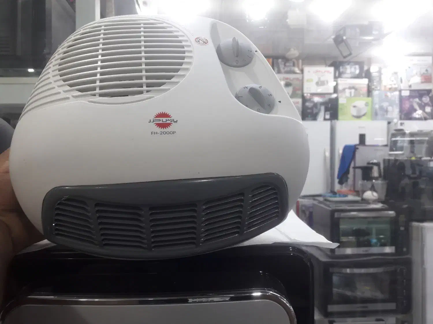 فروش بخار برقی رومیزی پارس خزر با گارانتی|بخاری، هیتر، شومینه|اهواز, نادری|دیوار