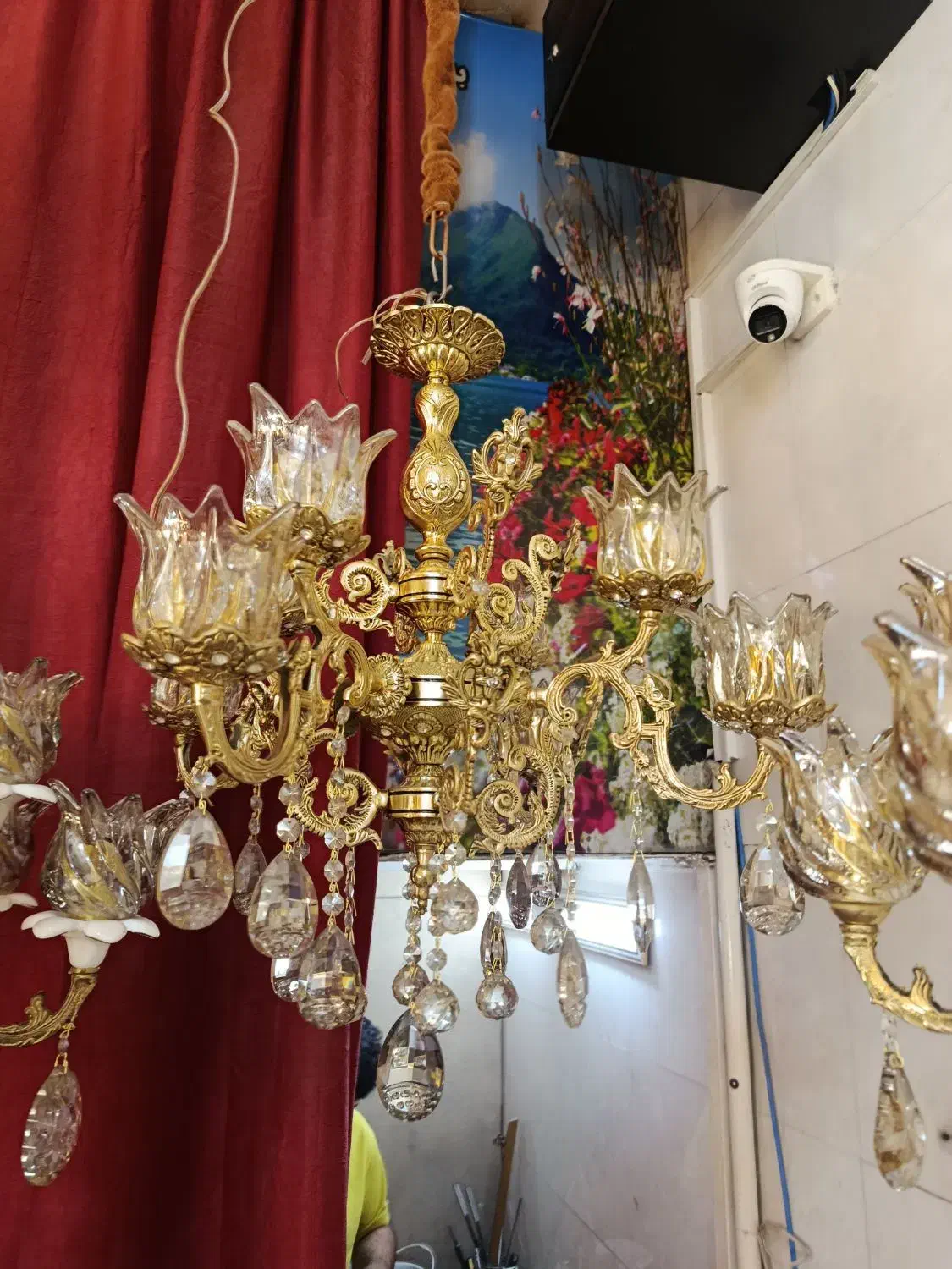 تولیدی لوستر برنجی (برنز)|لوستر و چراغ آویز|تهران, کیانشهر|دیوار