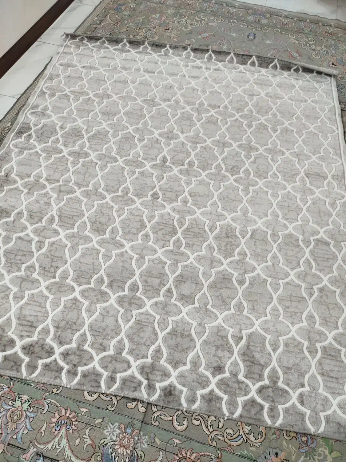 قالیچه رنگ طوسی|فرش|چهاردانگه (تهران), |دیوار