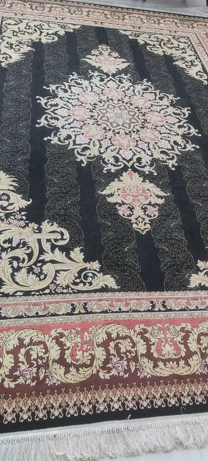 قالی ابریشم ۱۲ متری شیک|فرش|اهواز, کوی فرهنگیان ۱|دیوار
