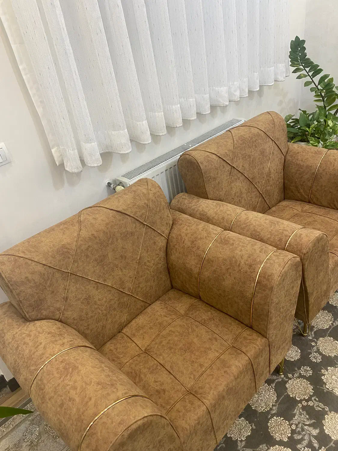 مبل نیم ست راحتی|مبلمان خانگی و میز عسلی|زرند, |دیوار