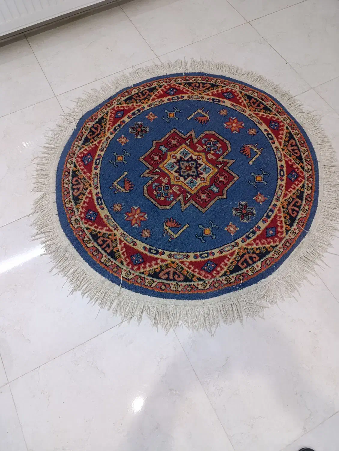 سلام دوعدد فرش گرد|فرش|زاهدان, |دیوار