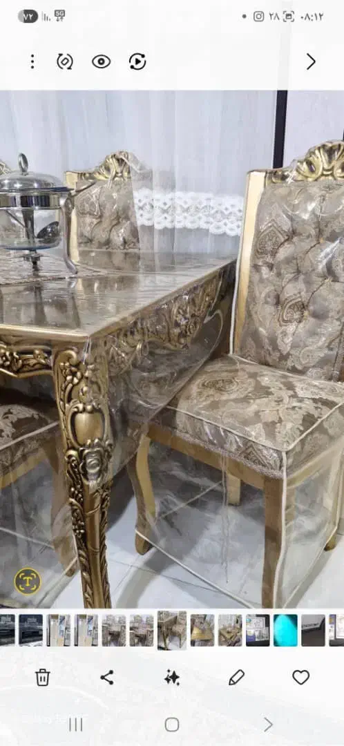 میز ناهارخوری ۶ نفره|میز و صندلی غذاخوری|سیرجان, |دیوار