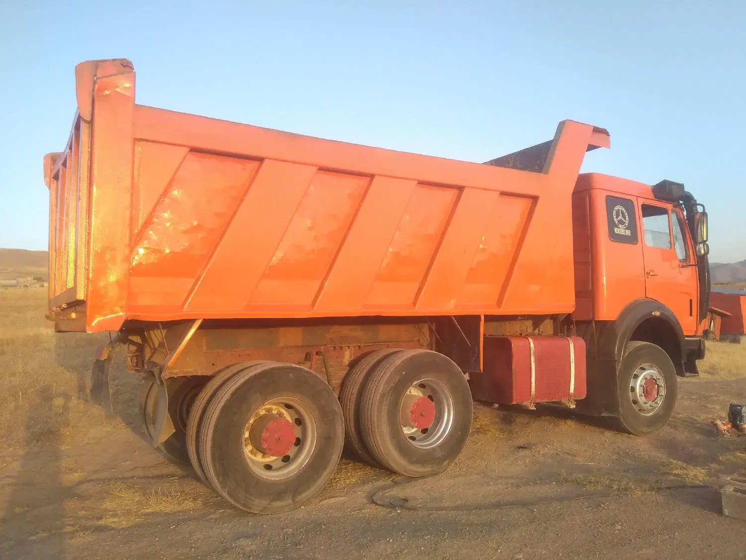 کامیون بنز کمپرسی دهچرخ|خودرو سنگین|ری, علایین|دیوار