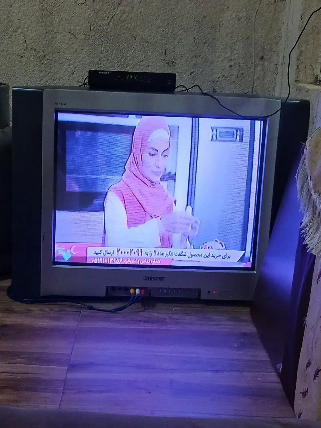 تلویزیون سونی ژاپن|تلویزیون و پروژکتور|اشتهارد, |دیوار