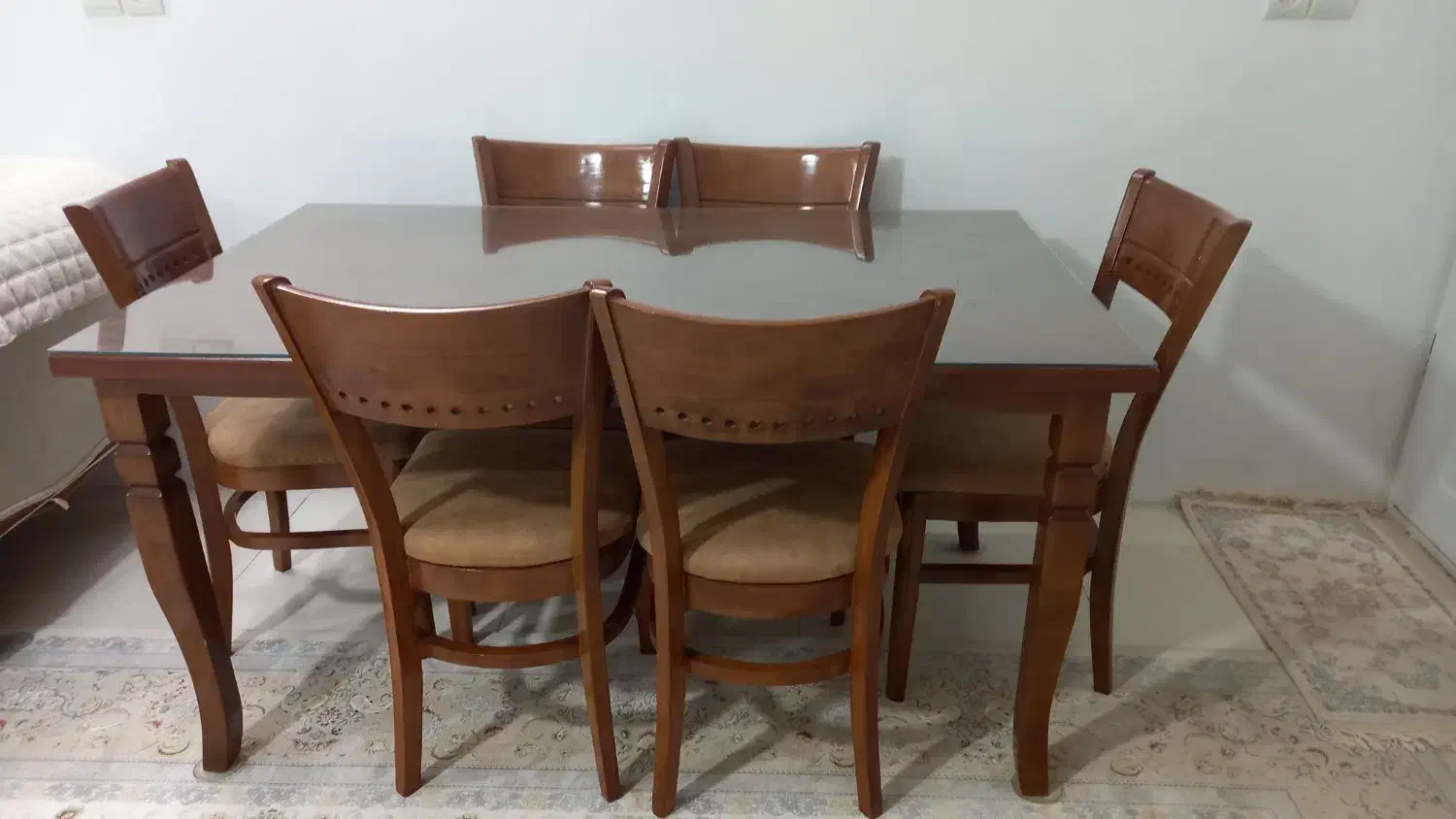 میز ناهارخوری ۶ نفره|میز و صندلی غذاخوری|مشهد, ایمان|دیوار