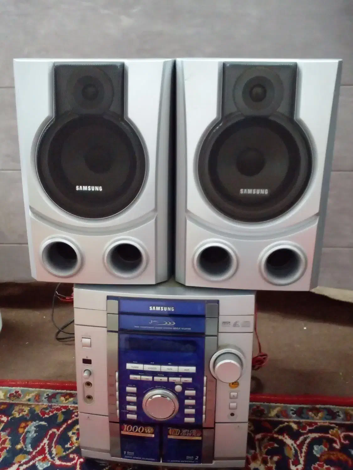 ضبط و باند سامسونگ خانگی صوتی دیسک سی دی و نوار|سیستم صوتی خانگی|اهواز, دانشگاه چمران|دیوار