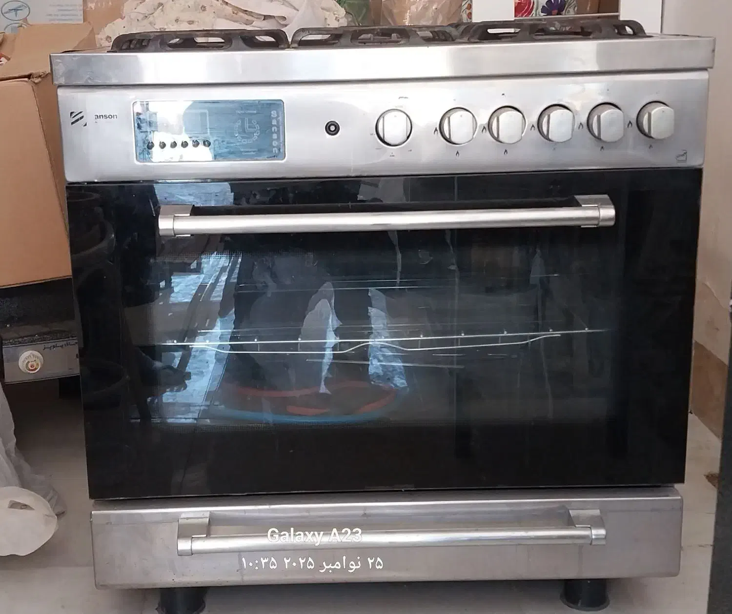 گاز فردارجنس استیل کیفیت عالی|اجاق گاز و لوازم برقی پخت‌وپز|بردسکن, |دیوار