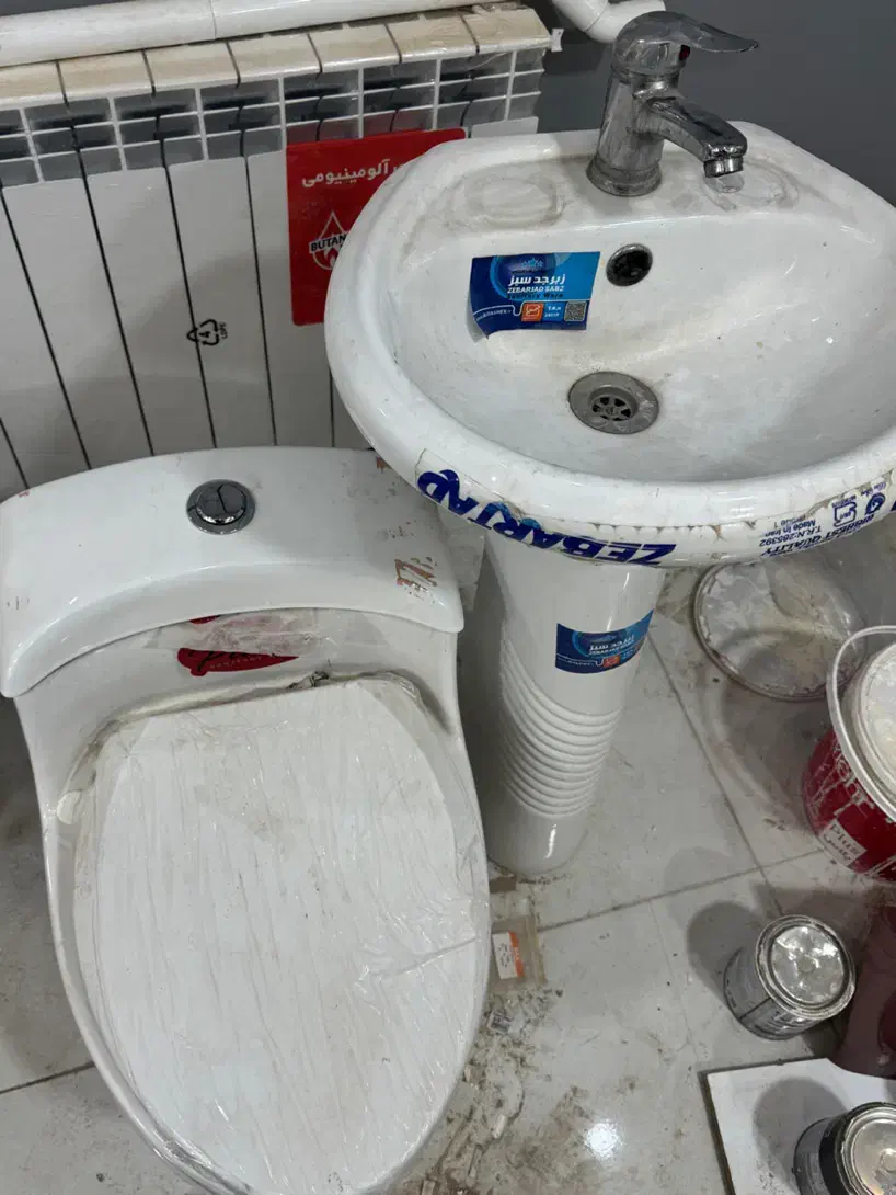 سرویس بهداشتی فرنگی و روشویی|لوازم سرویس بهداشتی|دزفول, |دیوار