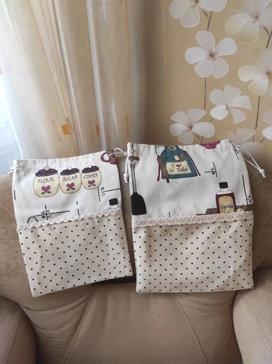 سرویس آشپزخانه ۱۵ تکه|سفره، حوله، دستمال آشپزخانه|تبریز, |دیوار