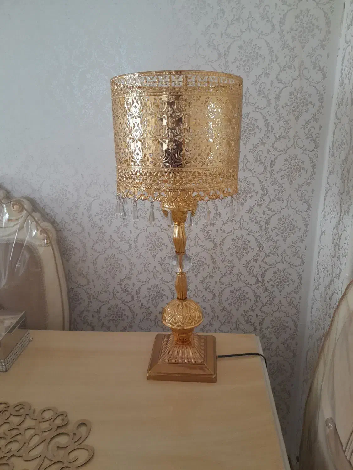 آباژور رو میزی|چراغ خواب و آباژور|ملایر, |دیوار