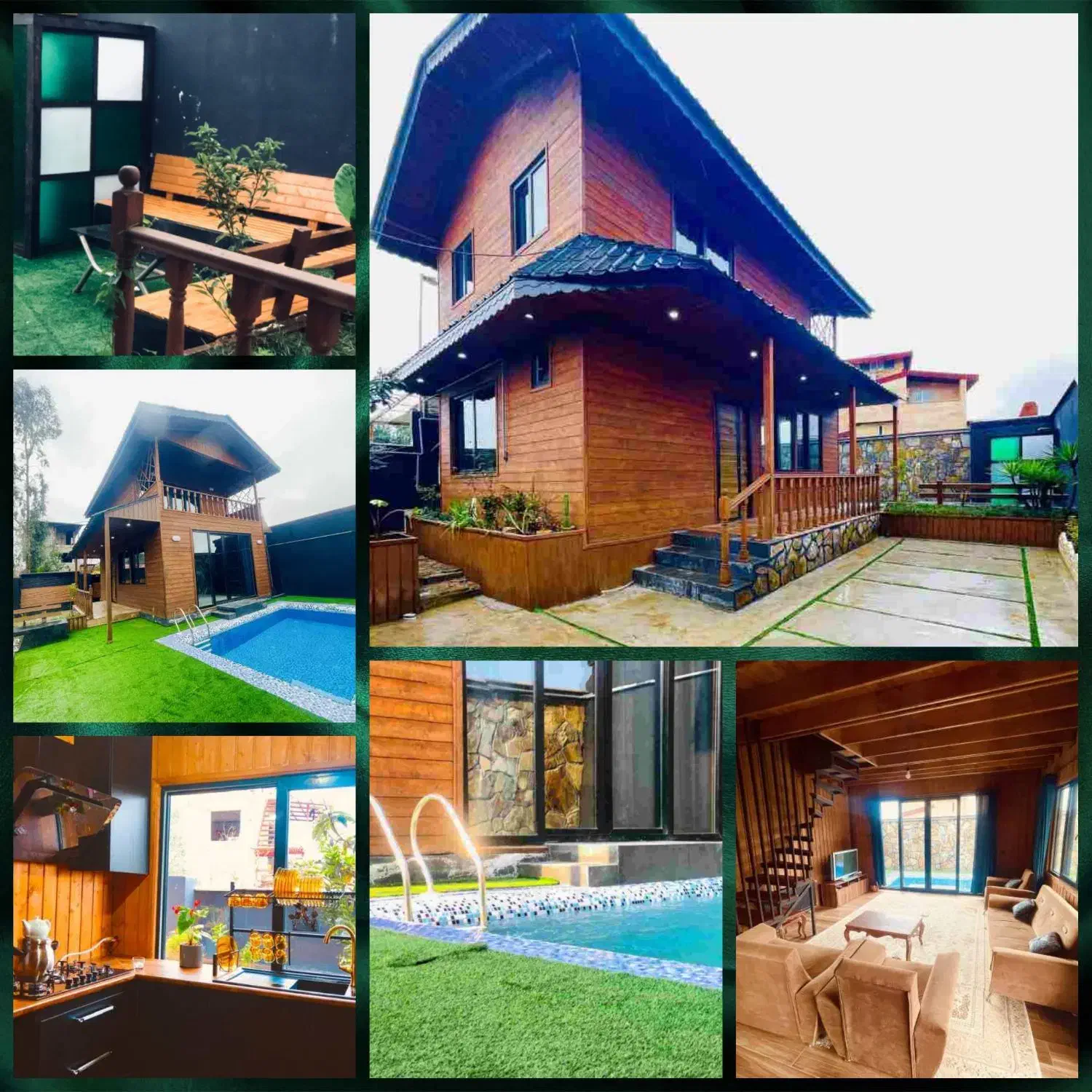 اجاره ویلا چوبی استخردار مبله|اجارهٔ خانه و ویلا|رامسر, |دیوار