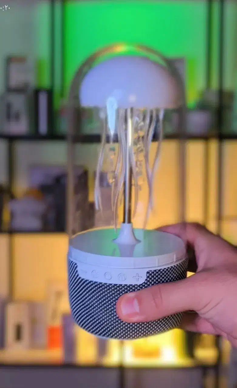 اسپیکر و چراغ خواب طرح عروس دریایی مدل MAX 113|چراغ خواب و آباژور|سنندج, |دیوار