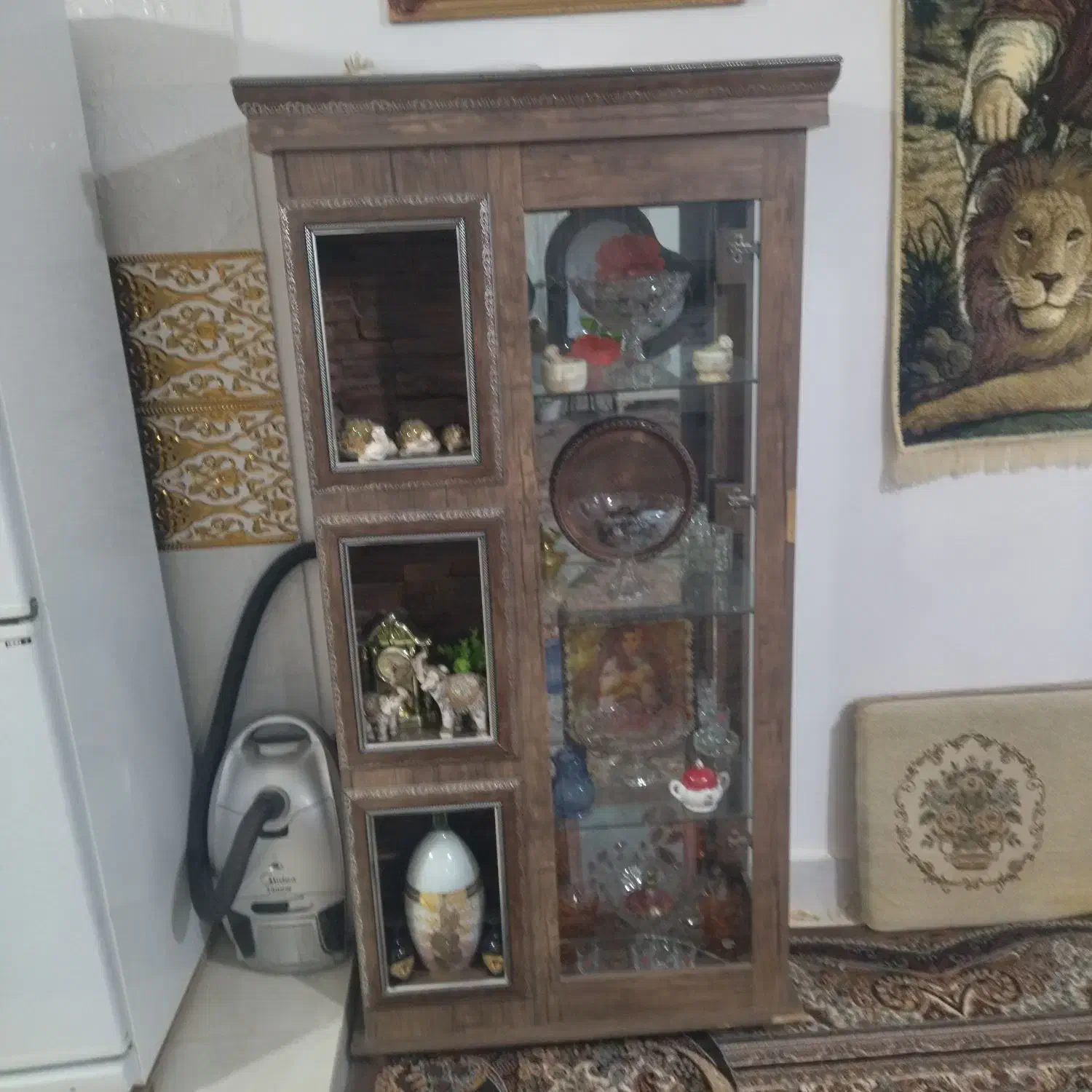 بوفه|بوفه، ویترین، کنسول|فیروزه, |دیوار