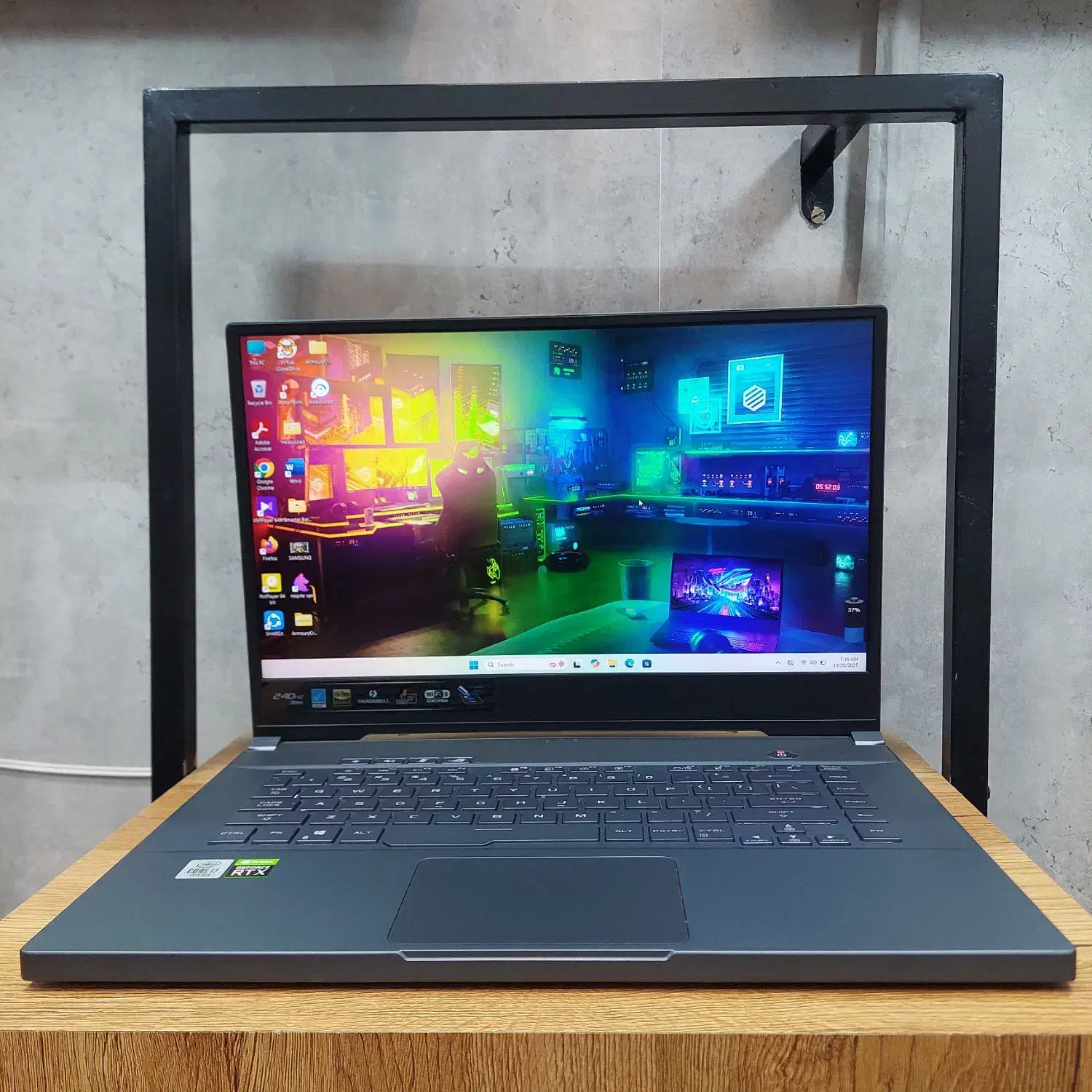 لپتاپ حرفه ای ایسوسRog zepherusگرافیک۸گیگ Rtx 2070|رایانه همراه|اصفهان, شیخ طوسی|دیوار
