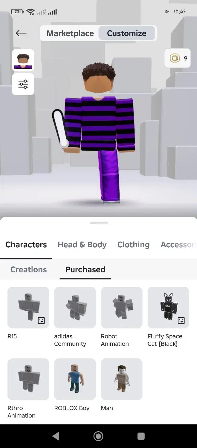 اکانت روبلاکس با ۹ تا روبلوکس|کنسول، بازی ویدئویی و آنلاین|برازجان, |دیوار