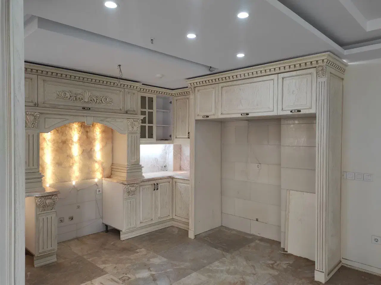 کابینت نئوکلاسیک، هیگلاس ، مات ، ممبران|مصالح و تجهیزات ساختمان|پاکدشت, پاکدشت (مامازند)|دیوار