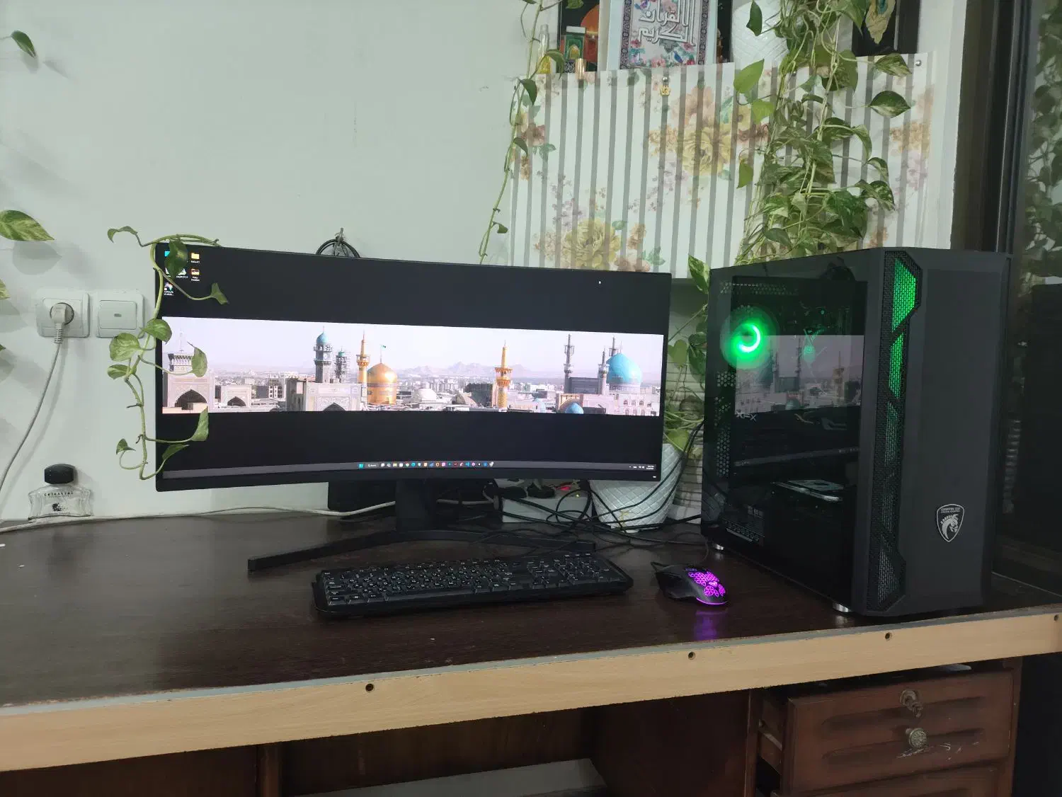 کیس گیمینگ و تریدینگ H310M-R/i39100F/12GB/256GB|رایانه رومیزی|بابل, |دیوار