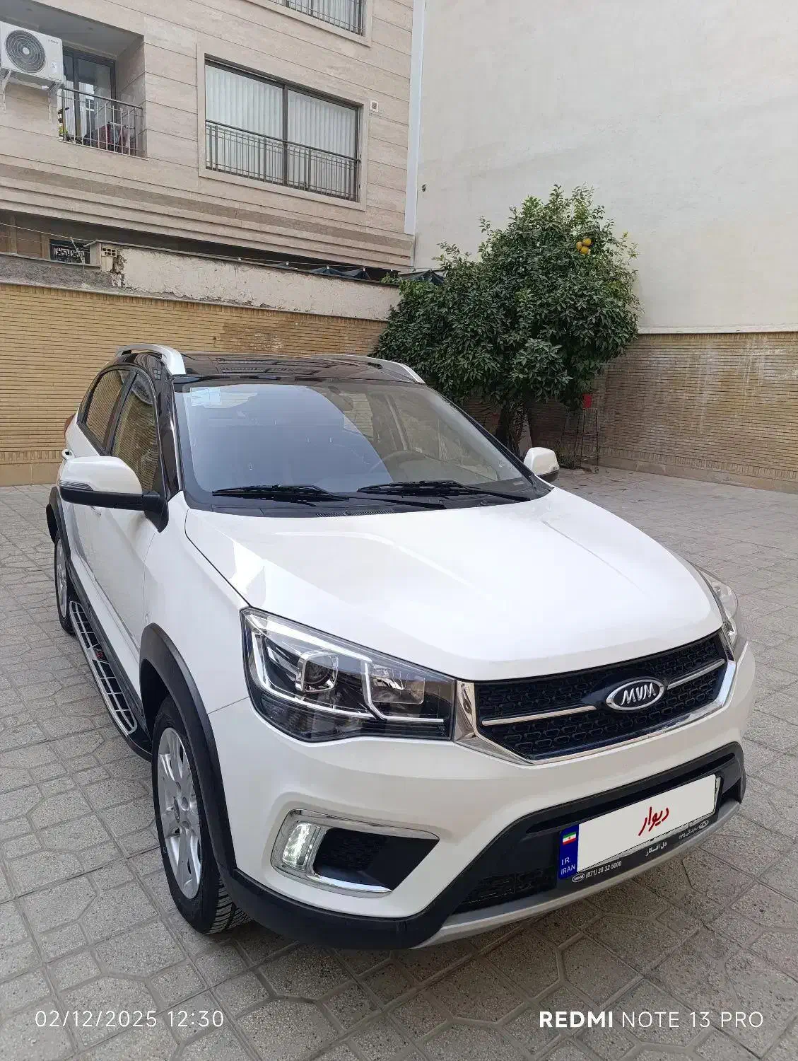 ام وی ام x22 فول فابریک مدل۱۴۰۰|خودرو سواری و وانت|شیراز, سفیرشمالی|دیوار