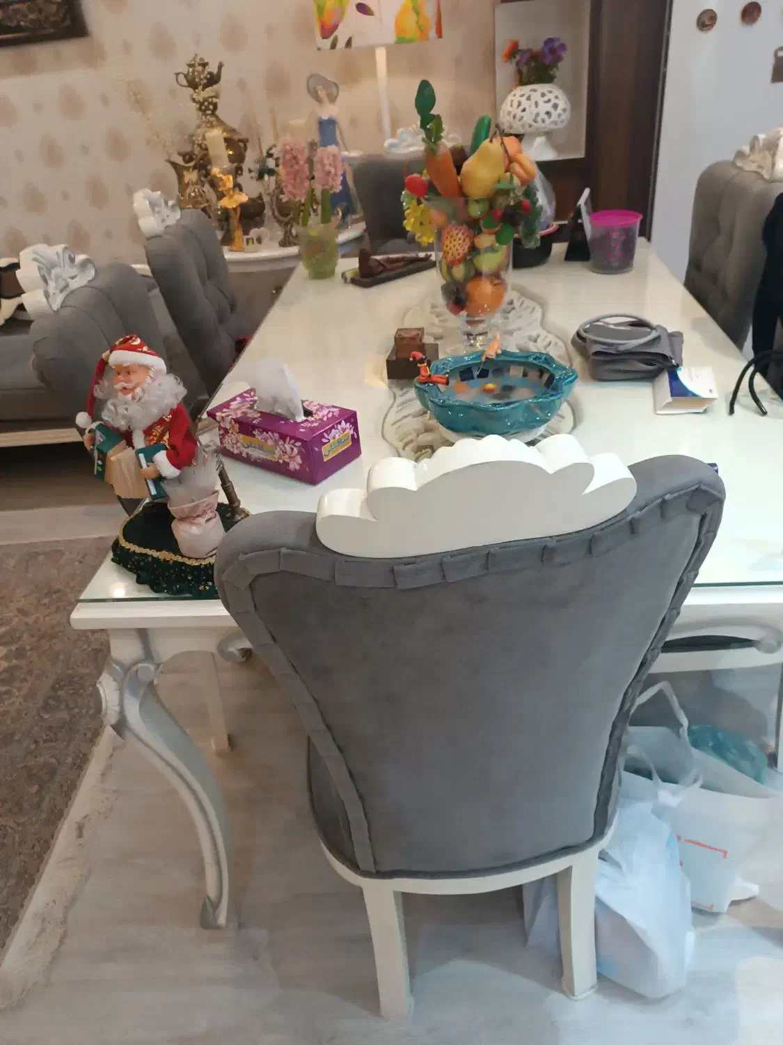 میز نهارخوری|میز و صندلی غذاخوری|رشت, استادسرا|دیوار