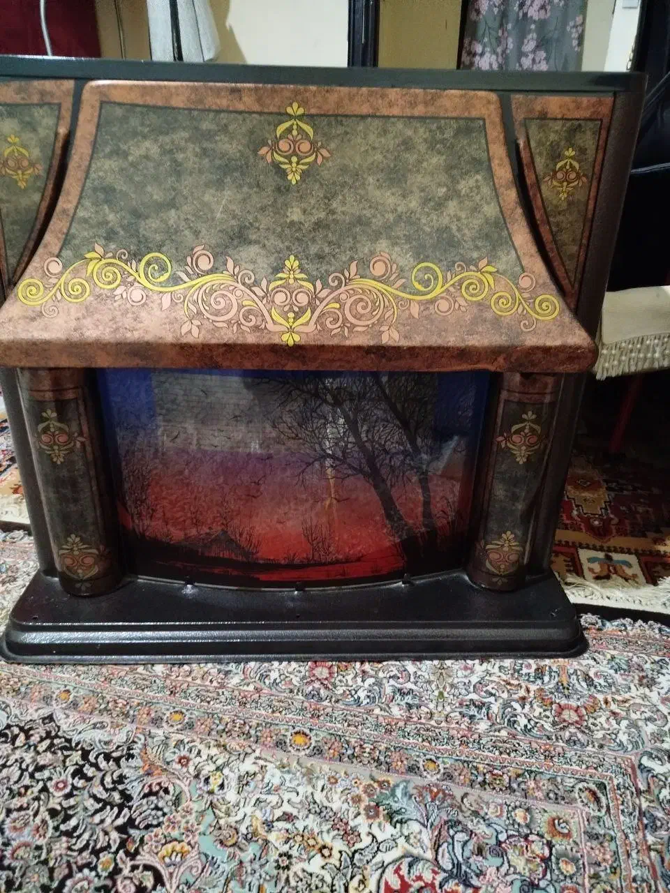 بخاری طرح شومینه|بخاری، هیتر، شومینه|کرمانشاه, |دیوار