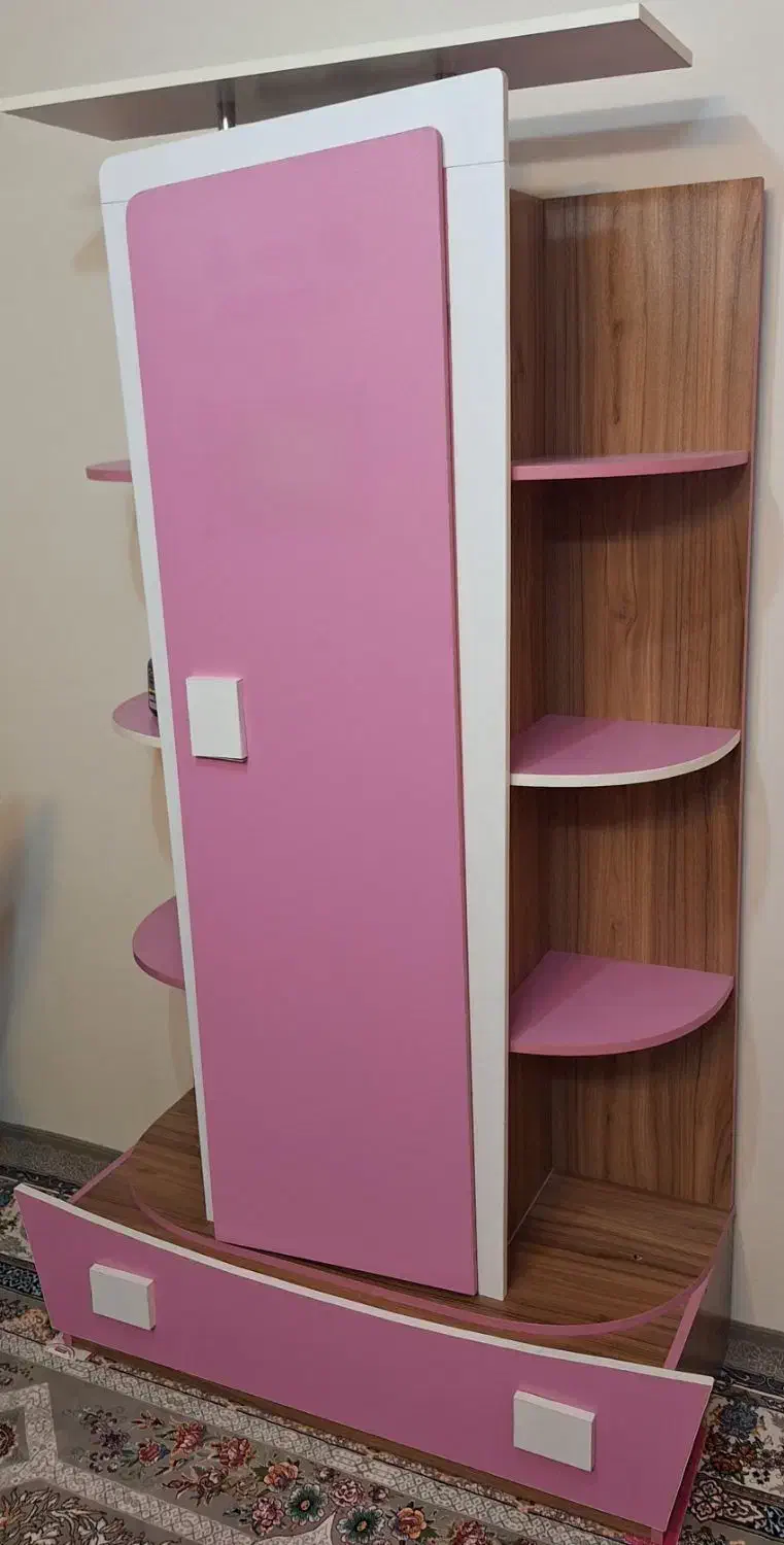 تخت(بدون تشک) و کمد نوجوان|تخت و سرویس خواب|گلپایگان, |دیوار