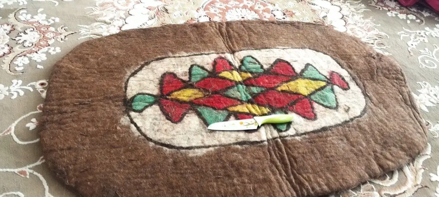 نمد|گلیم، جاجیم، گبه|سرپل ذهاب, |دیوار