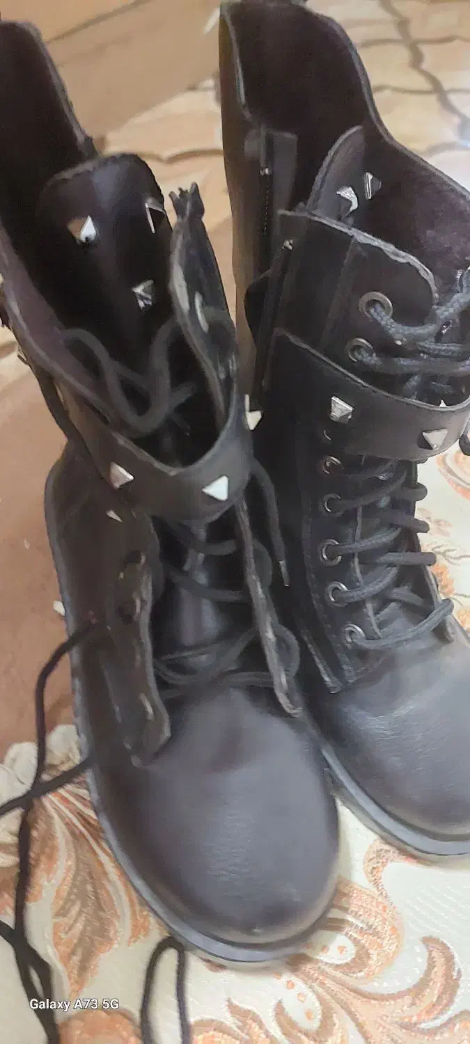 بوت چرم  زنانه|کیف، کفش، کمربند|گنبد کاووس, |دیوار