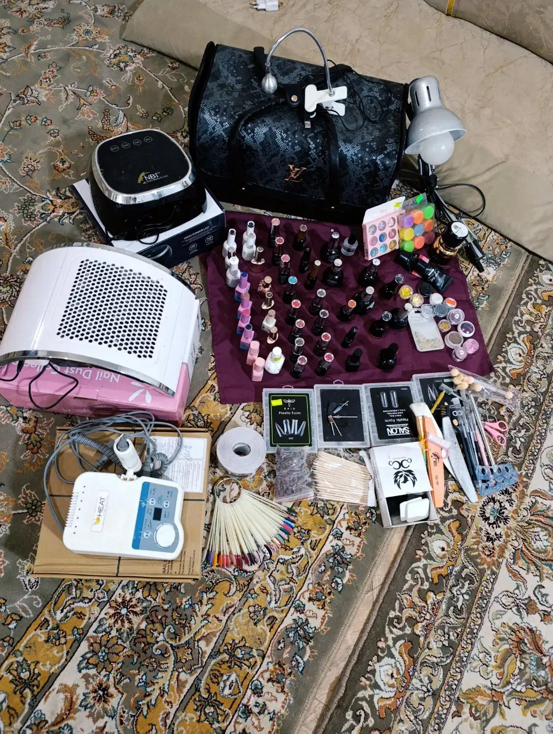 وسایل کاشت ناخن با بهترین برند و کیفیت|آرایشی، بهداشتی، درمانی|یاسوج, |دیوار