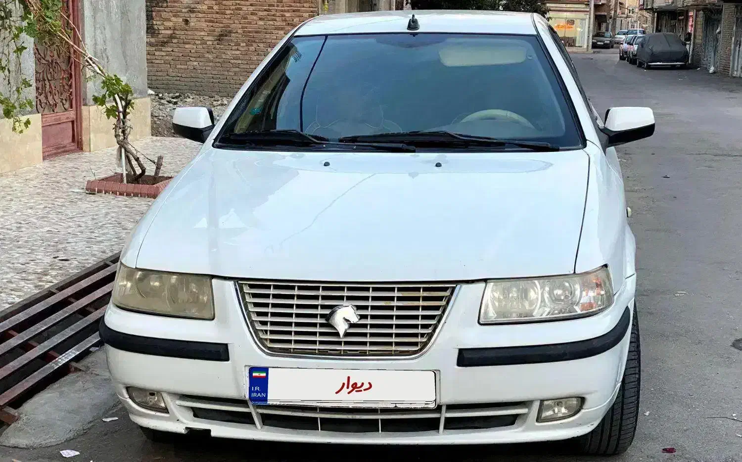 سمند ef7 دوگانه سفید مدل 95|خودرو سواری و وانت|پارس‌آباد, |دیوار