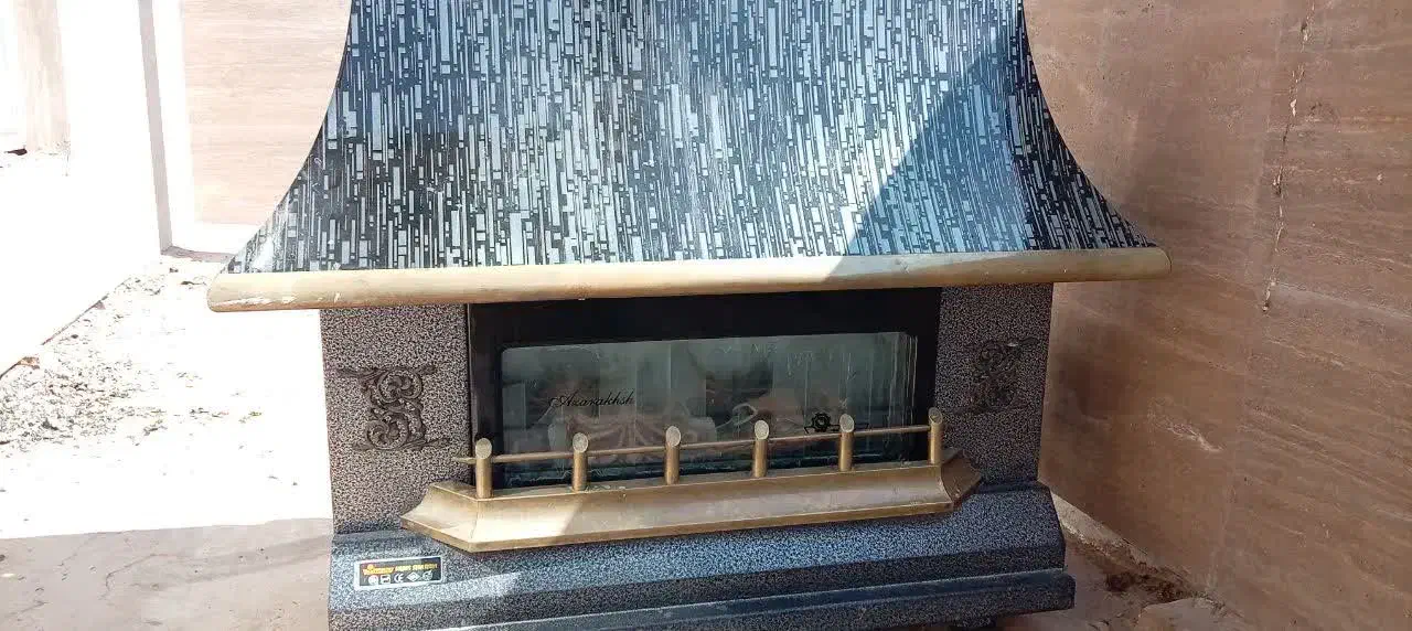 بخاری شومینه ورق سنگین و زخیم|بخاری، هیتر، شومینه|فردوس (خراسان), |دیوار