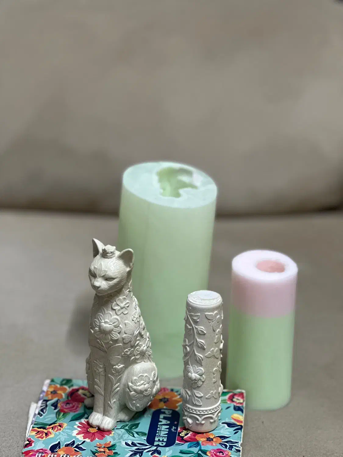 قالب سیلیکونی شمع و سنگ مصنوعی با کمتربن قیمت|صنایع دستی و سایر لوازم تزئینی|بابل, |دیوار