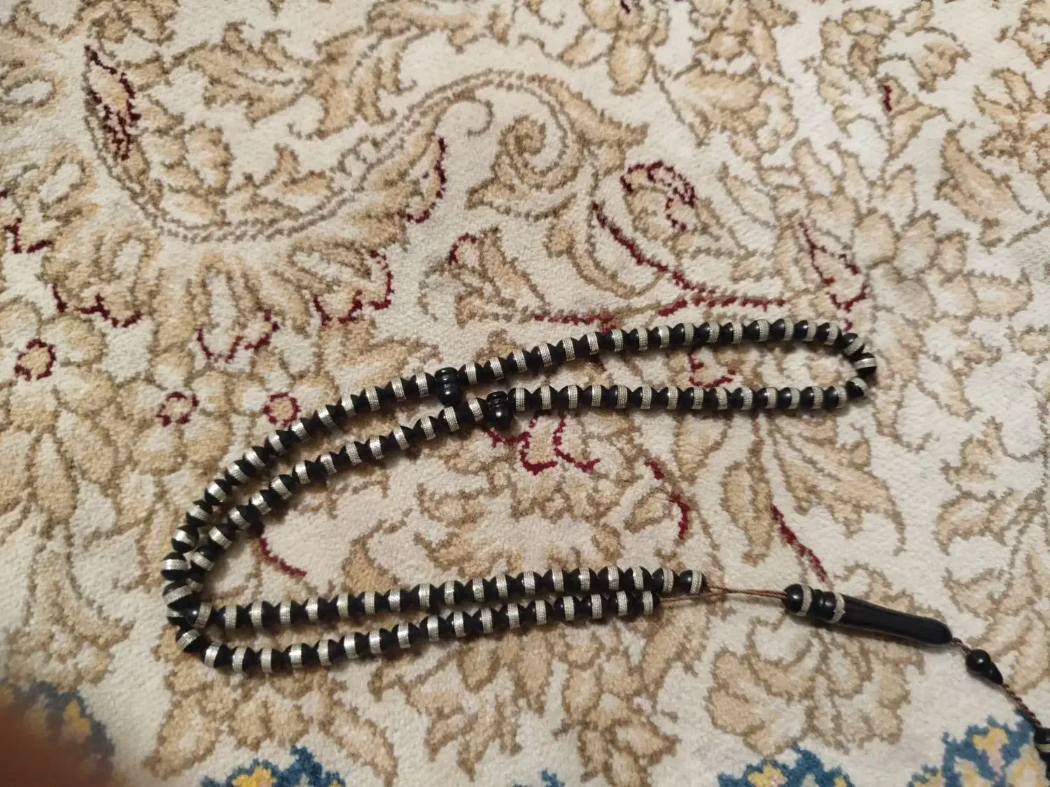 تسبیح نقره کوب|جواهرات|زاهدان, |دیوار