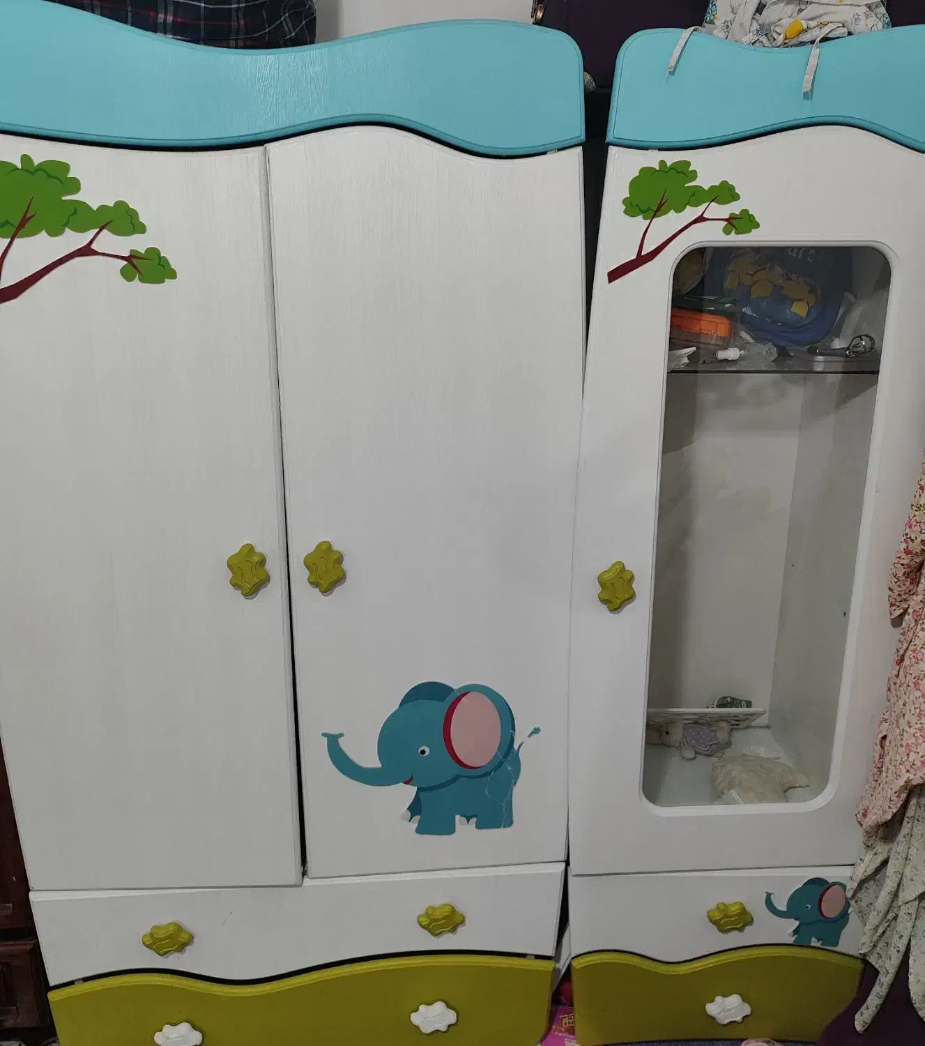 کمد بچه|اسباب و اثاث بچه|قمصر, |دیوار