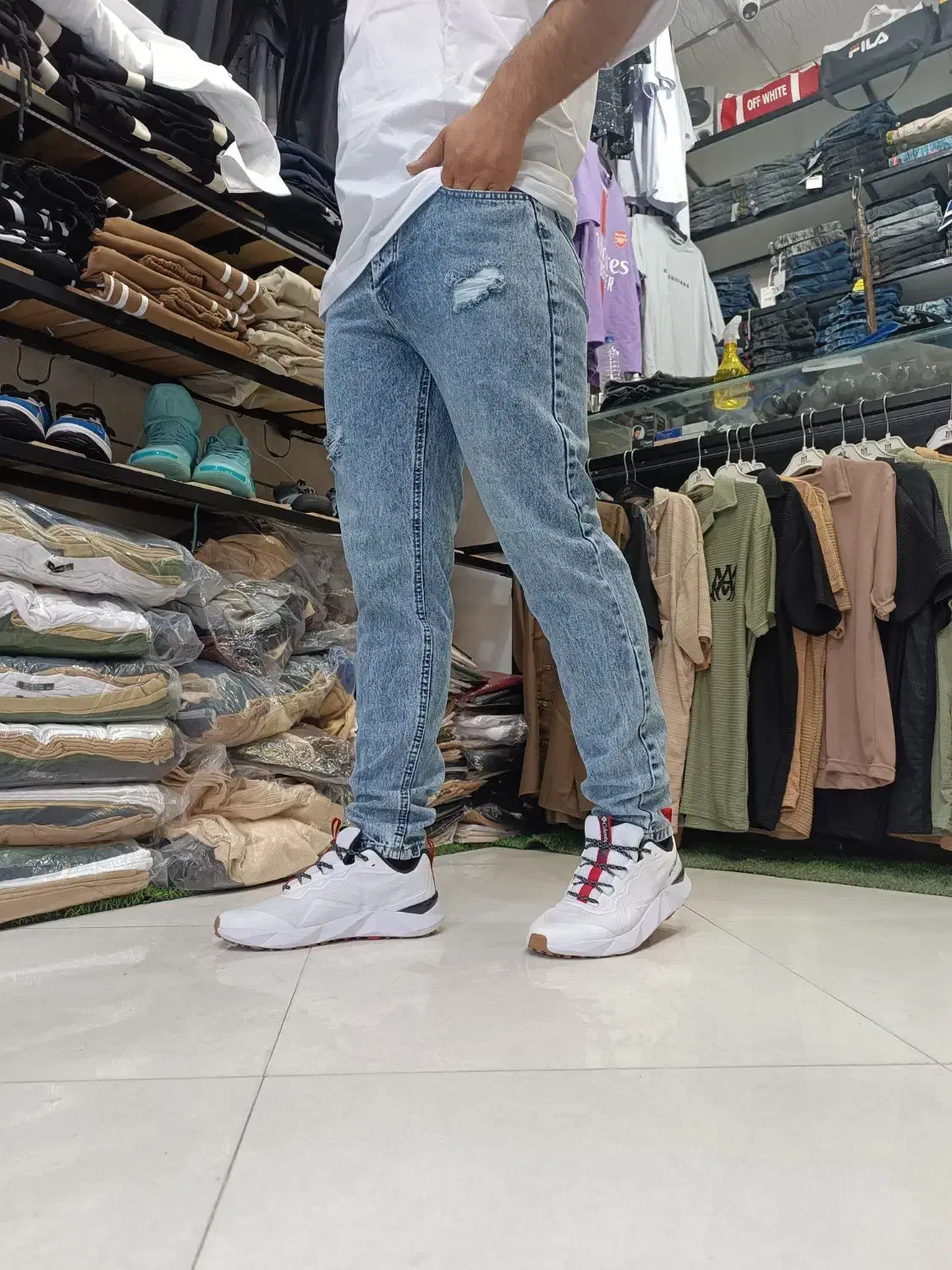 بمب شلوار مام فیت|لباس|اراک, |دیوار